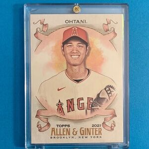 🔥SHOHEI OHTANI TOPPS ALLEN & GINTER PORTRAIT CARD - MINT